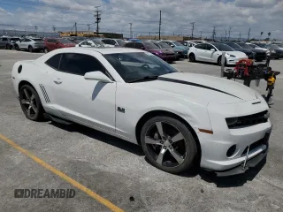 2011 Chevrolet Camaro 2SS with VIN 2G1FK1EJ6B9136257, listed as a Copart auction lot 56739935 with 136,440 mi miles and Salvage Title. Bid and sale history available at DreamBid. Image 4.
