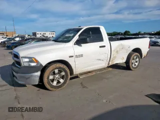 2016 Ram 1500 Tradesman with VIN 3C6JR6DT9GG157461, listed as a Copart auction lot 57524975 with 109,355 mi miles and Salvage title. Bid and sale history available at DreamBid. Image 1.