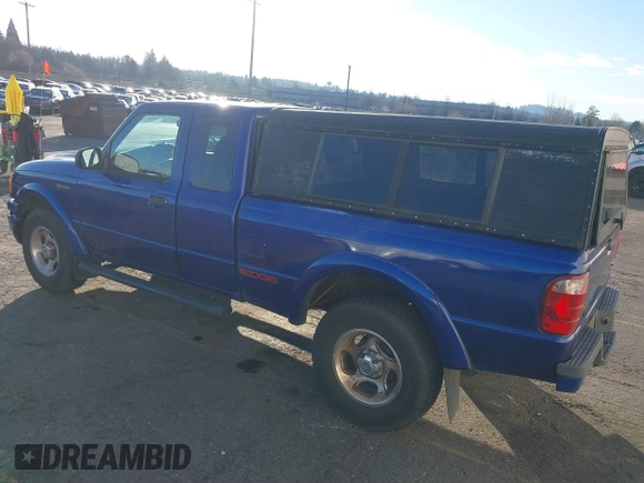 2002 Ford Ranger XL Fleet with VIN 1FTZR45E12PB66501, listed as a IAAI auction lot 41401200 with 136,634 mi miles. Bid and sale history available at carsss.com. Image 3.