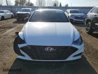 2023 Hyundai Sonata SEL Plus with VIN KMHL44J27PA265524, listed as a Copart auction lot 44438325 with 61,911 mi miles and Salvage Title. Bid and sale history available at carsss.com. Image 5.