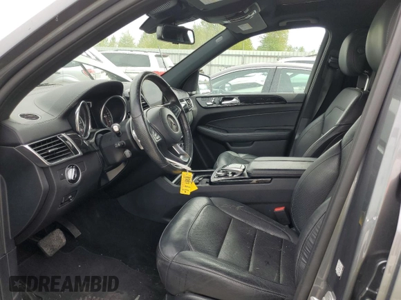2017 Mercedes-Benz GLS with VIN 4JGDF6EE3HA825796, listed as a Copart auction lot 50591623 with 169,004 mi miles. Bid and sale history available at carsss.com. Image 7.