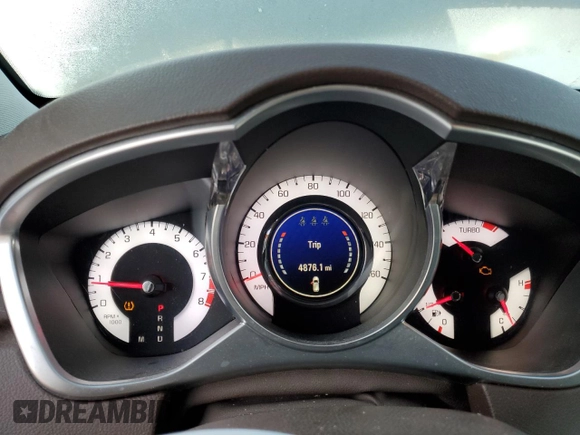 2011 Cadillac SRX Turbo Premium Collection with VIN 3GYFNFE61BS544072, listed as a Copart auction lot 74243384 with 4,876 mi miles and Salvage Title. Bid and sale history available at DreamBid. Image 9.