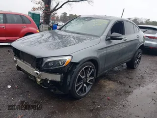 2019 Mercedes-Benz GLC with VIN WDC0J6EB0KF637507, listed as a IAAI auction lot 41762151 with 36,339 mi miles. Bid and sale history available at carsss.com. Image 2.