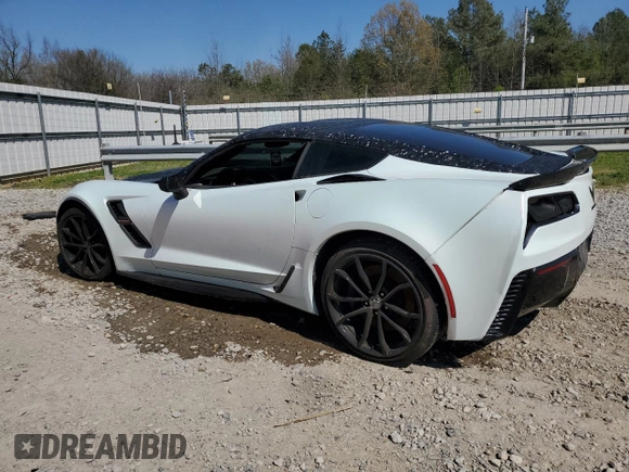2019 Chevrolet Corvette Grand Sport 2LT with VIN 1G1YY2D70K5100855, listed as a Copart auction lot 47391075 with 28,474 mi miles and Clean Title. Bid and sale history available at carsss.com. Image 2.