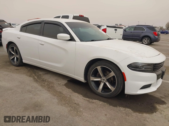2017 Dodge Charger SE with VIN 2C3CDXBG1HH581654, listed as a IAAI auction lot 41836747 with 124,037 mi miles and . Bid and sale history available at carsss.com. Image 1.