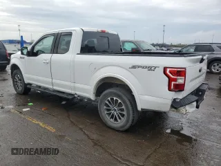 2018 Ford F-150 XL with VIN 1FTFX1E55JFB68361, listed as a Copart auction lot 55599775 with 202,826 mi miles and Clean Title. Bid and sale history available at carsss.com. Image 2.