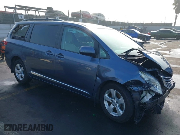 2017 Toyota Sienna LE Auto Access Seat with VIN 5TDKZ3DC7HS875279, listed as a IAAI auction lot 41147375 with 59,837 mi miles and . Bid and sale history available at DreamBid. Image 1.