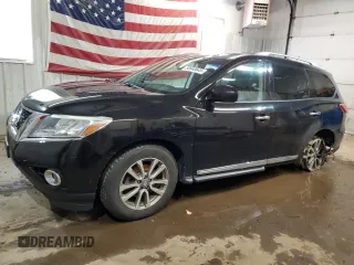 2013 Nissan Pathfinder SL with VIN 5N1AR2MM2DC682463, listed as a Copart auction lot 50840645 with 186,052 mi miles and Clean Title. Bid and sale history available at carsss.com. Image 1.