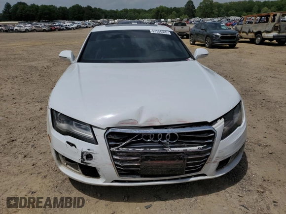 2013 Audi A7 Premium Plus с VIN WAUYGAFC0DN150198, выставлен на аукционе Copart как лот 57154595 с пробегом 144 056 миль миль и Списание • Salvage title. История ставок и продаж доступна на DreamBid. Изображение 5.