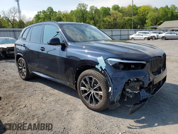 2023 BMW X5 xDrive40i with VIN 5UXCR6C09P9R12308, listed as a Copart auction lot 49328593 with 3,514 mi miles. Bid and sale history available at carsss.com. Image 4.
