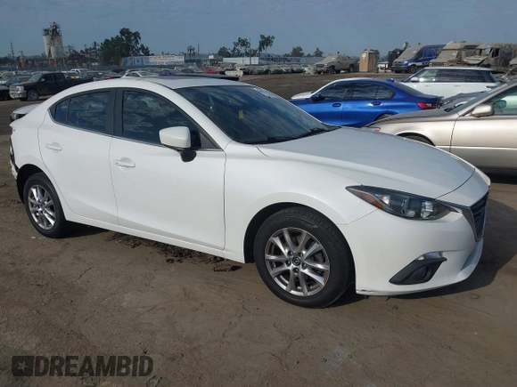 2016 Mazda 3 i Grand Touring with VIN JM1BM1X73G1346876, listed as a IAAI auction lot 40283164 with 102,264 mi miles and . Bid and sale history available at DreamBid. Image 1.