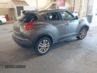 2014 Nissan Juke S with VIN JN8AF5MV3ET360332, listed as a IAAI auction lot 41560623 with 58,040 mi miles. Bid and sale history available at carsss.com. Image 4.