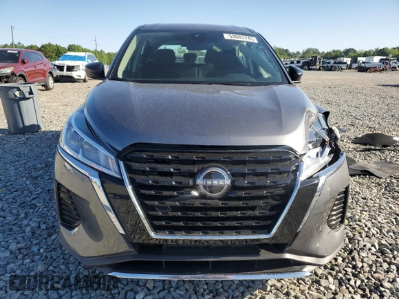 2024 Nissan Kicks S with VIN 3N1CP5BV3RL471450, listed as a Copart auction lot 53085745 with 9,448 mi miles and Salvage Title. Bid and sale history available at carsss.com. Image 5.
