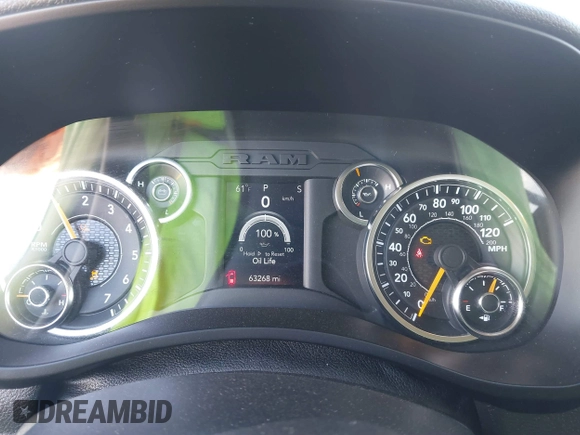2019 Ram 2500 Tradesman with VIN 3C6UR5HJ3KG595479, listed as a IAAI auction lot 41480080 with 63,268 mi miles and . Bid and sale history available at DreamBid. Image 7.