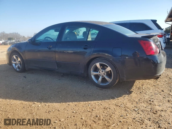 2007 Nissan Maxima 3.5 SL with VIN 1N4BA41E37C842742, listed as a Copart auction lot 88297005 with 201,818 mi miles and Salvage Title. Bid and sale history available at carsss.com. Image 2.