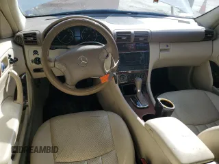 2005 Mercedes-Benz C 240 with VIN WDBRF61J05A777777, listed as a Copart auction lot 75666494 with 140,127 mi miles and Salvage Title. Bid and sale history available at DreamBid. Image 8.