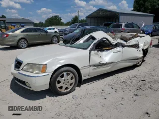 2002 Acura RL with VIN JH4KA96592C007896, listed as a Copart auction lot 57753644 with 0 mi miles and Non Repairable. Bid and sale history available at carsss.com. Image 1.