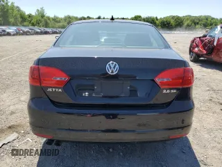 2011 Volkswagen Jetta SE with VIN 3VWDZ7AJ0BM367744, listed as a Copart auction lot 58503225 with 84,031 mi miles and Clean title. Bid and sale history available at DreamBid. Image 6.