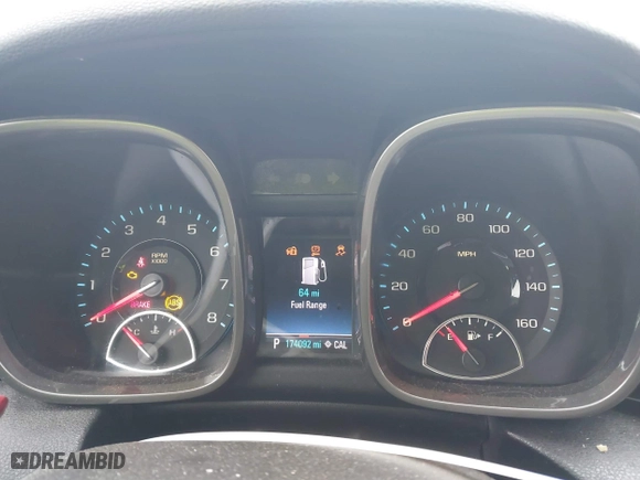 2013 Chevrolet Malibu LT with VIN 1G11E5SA4DF164100, listed as a IAAI auction lot 41615706 with 174,092 mi miles. Bid and sale history available at carsss.com. Image 7.