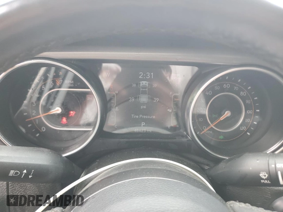 2021 Jeep Gladiator Sport S with VIN 1C6JJTAG4ML583148, listed as a Copart auction lot 59790835 with 48,623 mi miles and Salvage title. Bid and sale history available at DreamBid. Image 9.