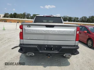 2024 Chevrolet Silverado 1500 Custom Trail Boss with VIN 3GCUDCE8XRG141897, listed as a Copart auction lot 71285004 with 14,488 mi miles and Salvage Title. Bid and sale history available at carsss.com. Image 6.