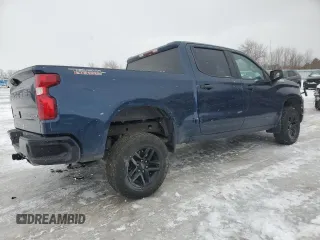 2022 Chevrolet Silverado 1500 Custom Trail Boss with VIN 3GCPDCED4NG506191, listed as a Copart auction lot 42057715 with 95,471 mi miles and Salvage Title. Bid and sale history available at DreamBid. Image 3.