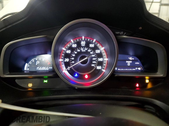 2015 Mazda 3 i Grand Touring with VIN JM1BM1W76F1230944, listed as a Copart auction lot 43342925 with 156,866 mi miles and Salvage Title. Bid and sale history available at DreamBid. Image 9.