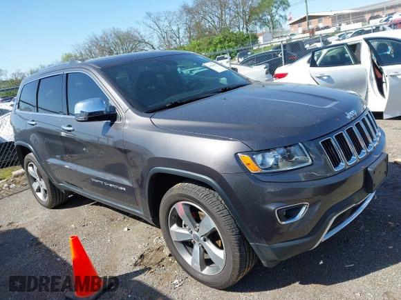 2016 Jeep Grand Cherokee Limited 75th Anniversary with VIN 1C4RJFBG0GC359648, listed as a IAAI auction lot 41984015 with 126,159 mi miles and . Bid and sale history available at DreamBid. Image 13.