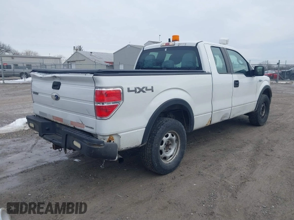 2011 Ford F-150 XL with VIN 1FTFX1EF1BFC08039, listed as a IAAI auction lot 41657526 with 234,515 mi miles. Bid and sale history available at carsss.com. Image 4.