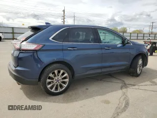 2017 Ford Edge Titanium z VIN 2FMPK4K99HBB80127, wystawiony jako Copart lot #52397985 z przebiegiem 113 731 mil mil oraz Szkody całkowita. Historia ofert i sprzedaży dostępna na DreamBid. Obrazek 3.