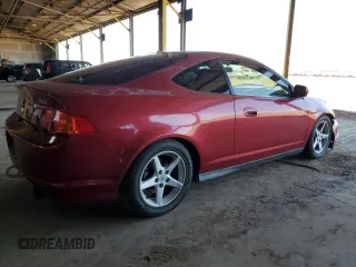 2002 Acura RSX Manual with VIN JH4DC53852C040081, listed as a Copart auction lot 61166654 with 334,675 mi miles and Salvage Title. Bid and sale history available at carsss.com. Image 3.