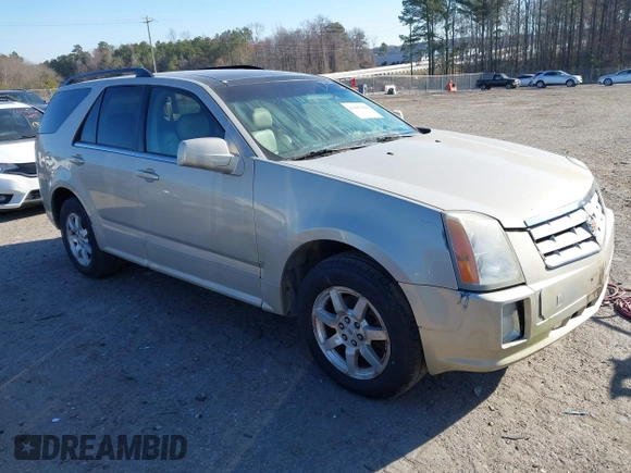 2008 Cadillac SRX AWD with VIN 1GYEE637480103009, listed as a IAAI auction lot 41687020 with 116,360 mi miles. Bid and sale history available at carsss.com. Image 1.
