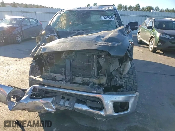 2017 Nissan Titan S with VIN 1N6AA1EJ4HN568708, listed as a Copart auction lot 79507594 with Not Provided miles and Salvage Title. Bid and sale history available at carsss.com. Image 10.