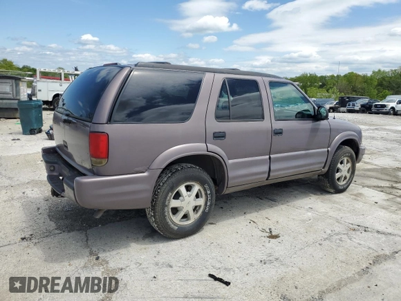 1998 Oldsmobile Bravada z VIN 1GHDT13W9W2718457, wystawiony jako Copart lot #55341755 z przebiegiem 133 968 mil mil oraz Tytuł czysty. Historia ofert i sprzedaży dostępna na DreamBid. Obrazek 3.