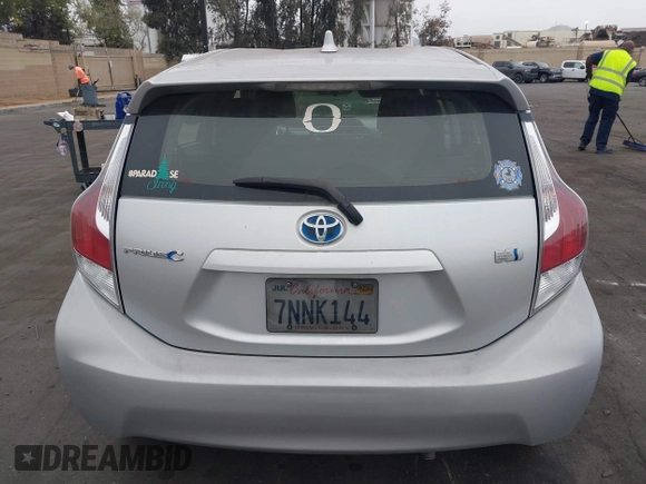 2015 Toyota Prius One with VIN JTDKDTB34F1092819, listed as a IAAI auction lot 42067212 with 126,394 mi miles and . Bid and sale history available at carsss.com. Image 17.