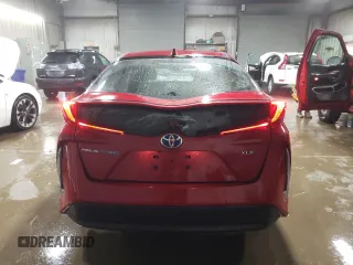2020 Toyota Prius LE with VIN JTDKARFP2L3126409, listed as a Copart auction lot 83001854 with 74,811 mi miles and Salvage Title. Bid and sale history available at DreamBid. Image 6.