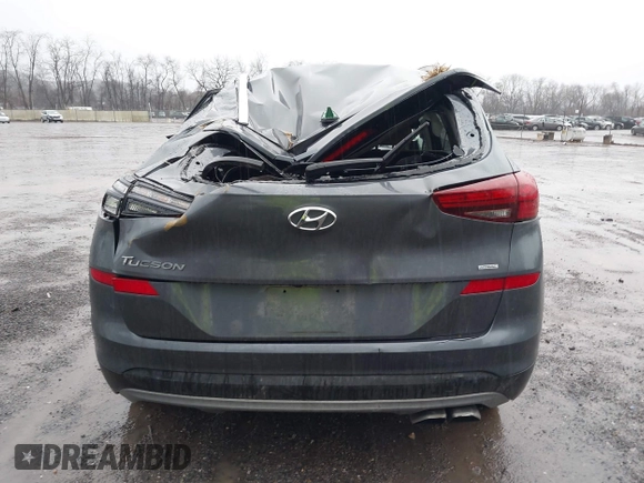 2019 Hyundai Tucson Ultimate with VIN KM8J3CAL8KU065577, listed as a IAAI auction lot 41214267 with 106,975 mi miles. Bid and sale history available at carsss.com. Image 16.