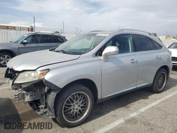 2010 Lexus RX 350 z VIN 2T2ZK1BA2AC001439, wystawiony jako Copart lot #56710745 z przebiegiem 276 110 mil mil oraz Szkoda całkowita • Salvage title. Historia ofert i sprzedaży dostępna na DreamBid. Obrazek 1.