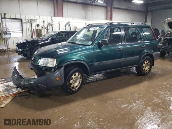 2000 Honda CR-V LX with VIN JHLRD1849YC031558, listed as a Copart auction lot 47536835 with 217,488 mi miles and Salvage Title. Bid and sale history available at carsss.com. Image 1.