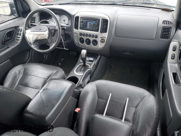 2006 Ford Escape Hybrid with VIN 1FMCU96HX6KA20493, listed as a Copart auction lot 55500925 with 195,346 mi miles and Salvage title. Bid and sale history available at DreamBid. Image 8.