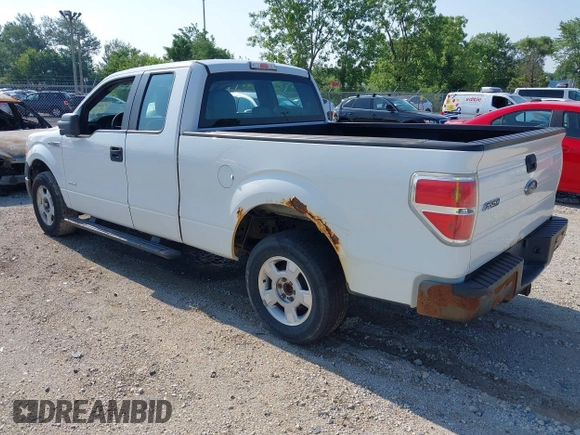 2013 Ford F-150 XL with VIN 1FTFX1CT3DFB61432, listed as a IAAI auction lot 42587933 with 242,515 mi miles and . Bid and sale history available at DreamBid. Image 3.