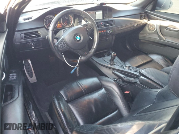 2011 BMW M3 with VIN WBSDX9C53BE583963, listed as a Copart auction lot 43076235 with 69,676 mi miles and Salvage Title. Bid and sale history available at carsss.com. Image 8.
