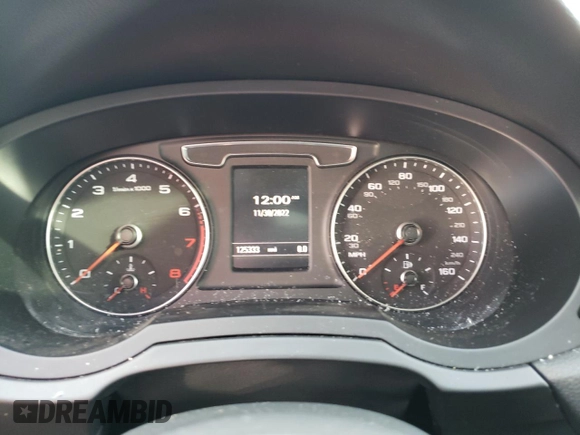 2016 Audi Q3 Premium Plus with VIN WA1BFCFS4GR024903, listed as a Copart auction lot 69352602 with 125,333 mi miles. Bid and sale history available at carsss.com. Image 9.