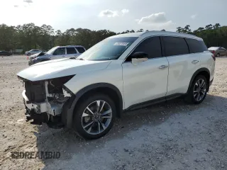 2022 Infiniti QX60 Luxe с VIN 5N1DL1FR9NC333528, выставлен на аукционе Copart как лот 53378595 с пробегом 16 020 миль миль и Списание • Salvage title. История ставок и продаж доступна на DreamBid. Изображение 1.