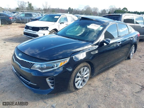 2017 Kia Optima EX with VIN 5XXGU4L33HG135421, listed as a IAAI auction lot 41738011 with 128,594 mi miles. Bid and sale history available at carsss.com. Image 17.