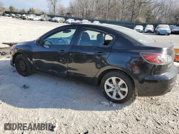 2013 Mazda 3 i SV with VIN JM1BL1TG2D1726554, listed as a Copart auction lot 47634675 with 217,625 mi miles and Salvage Title. Bid and sale history available at DreamBid. Image 2.
