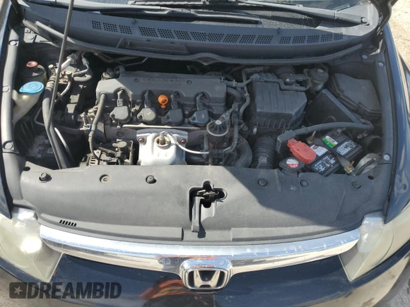 2008 Honda Civic LX z VIN 1HGFA16548L023373, wystawiony jako Copart lot #52052565 z przebiegiem 121 500 mil mil oraz Szkoda całkowita • Salvage title. Historia ofert i sprzedaży dostępna na DreamBid. Obrazek 11.
