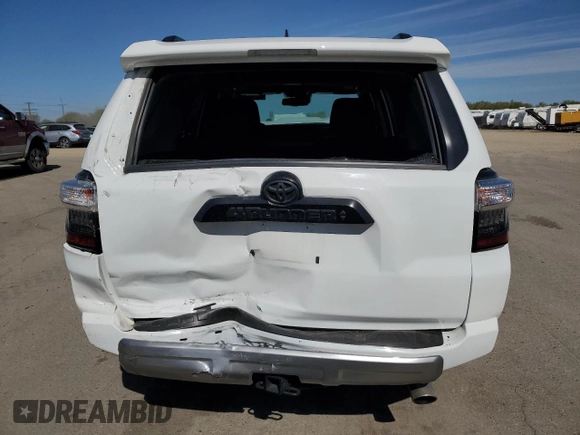 2023 Toyota 4Runner TRD Off Road Premium with VIN JTERU5JR6P6089162, listed as a Copart auction lot 54236285 with 32,158 mi miles and Salvage title. Bid and sale history available at DreamBid. Image 6.