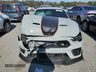 2021 Ford Mustang Mach 1 with VIN 1FA6P8R08M5552061, listed as a Copart auction lot 82644414 with 0 mi miles and Salvage Title. Bid and sale history available at carsss.com. Image 5.