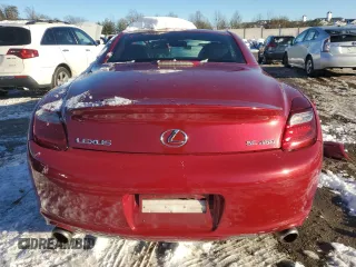2007 Lexus SC 430 with VIN JTHFN45Y879016081, listed as a Copart auction lot 41605845 with 160,072 mi miles and Salvage Title. Bid and sale history available at DreamBid. Image 6.